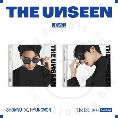 SHOWNU X HYUNGWON The 1st Mini Album - THE UNSEEN (JEWEL VER.) - Pig Rabbit Shop Kpop store Spain