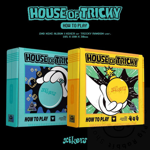 XIKERS 2ND MINI ALBUM - HOUSE OF TRICKY : HOW TO PLAY - Pig Rabbit Shop Kpop store Spain