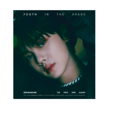 ZEROBASEONE The 1st Mini Album – YOUTH IN THE SHADE [ DIGIPACK VER.] - Pig Rabbit Shop Kpop store Spain