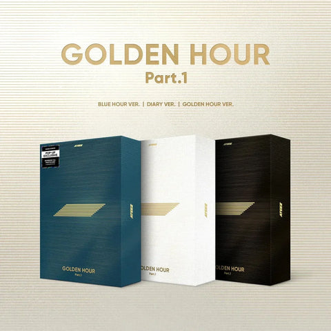 ATEEZ GOLDEN HOUR Part.1: las tres versiones de álbum en Pig Rabbit Shop