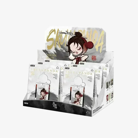 Display de blind boxes SKULLPANDA The Ink Plum Blossom en Pig Rabbit Shop