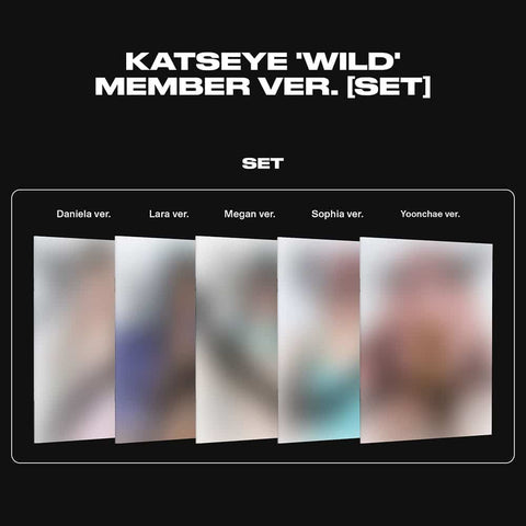 [RESERVA] KATSEYE - WILD (MEMBER VER.) + Apple music