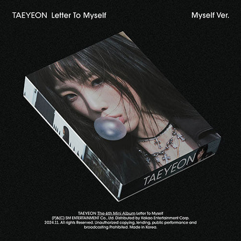 TAEYEON 6º Mini Álbum - Letter To Myself (Myself ver.)