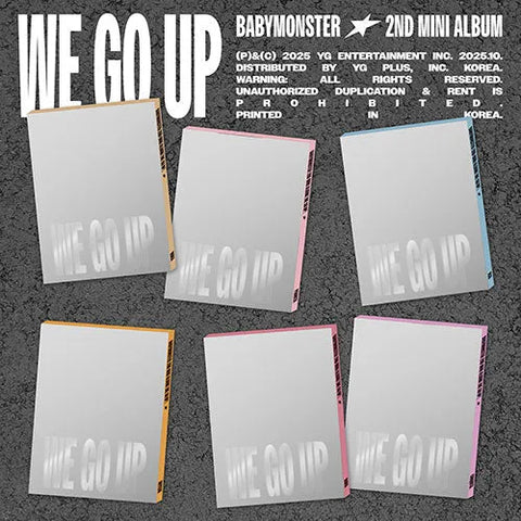 BABYMONSTER - 2nd MINI ALBUM [WE GO UP] (PATTERN Ver.)