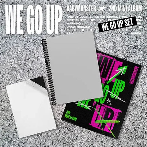 BABYMONSTER - 2nd MINI ALBUM [WE GO UP] (UP Ver.) BABYMONSTER — detalle producto K-pop