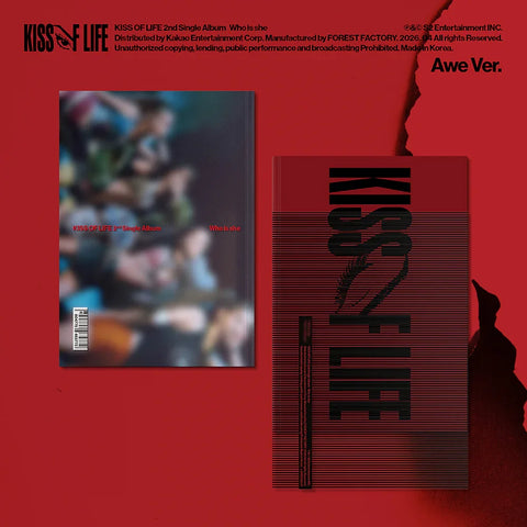 [RESERVA]KISS OF LIFE 2ND SINGLE ALBUM - WHO IS SHE (AWE VER)