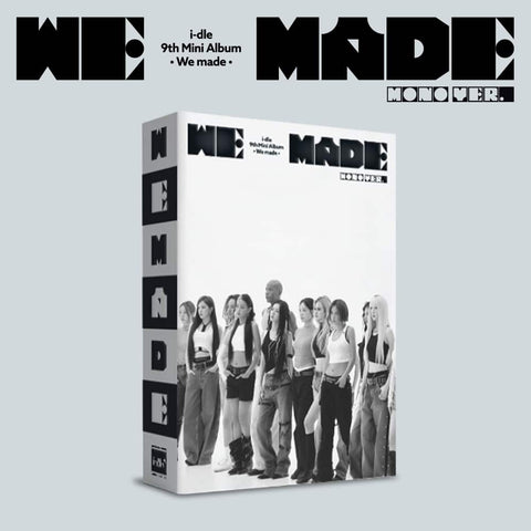 [RESERVA] i-dle 9th Mini Album - We made (A Ver.) + APPLE MUSIC GIFT