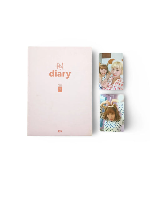 [OCASIÓN] BOL4 BOLBBALGAN4 Mini Album - Red Diary Page.1