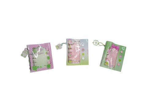 Binder Transparentes Flores