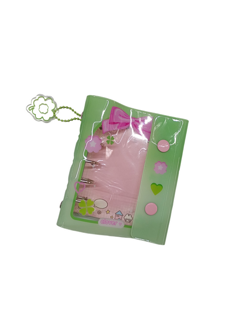 Binder Transparentes Flores