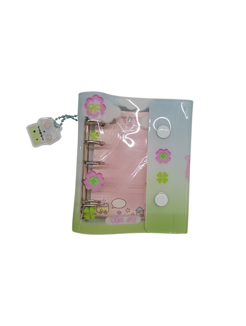 Binder Transparentes Flores