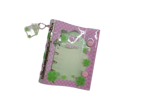 Binder Transparentes Flores