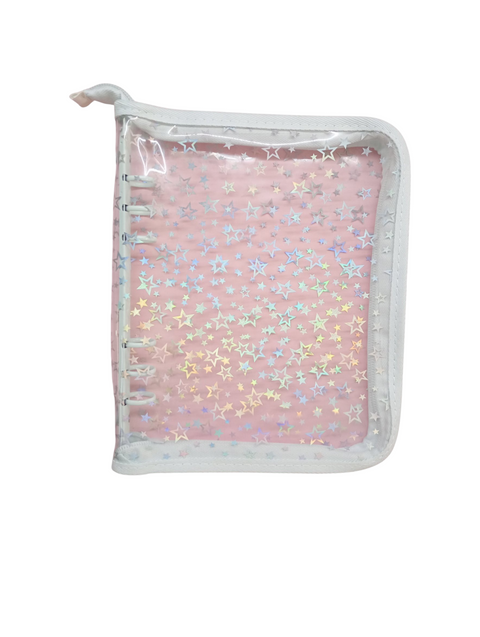 Binder Transparentes de Estrellas A6