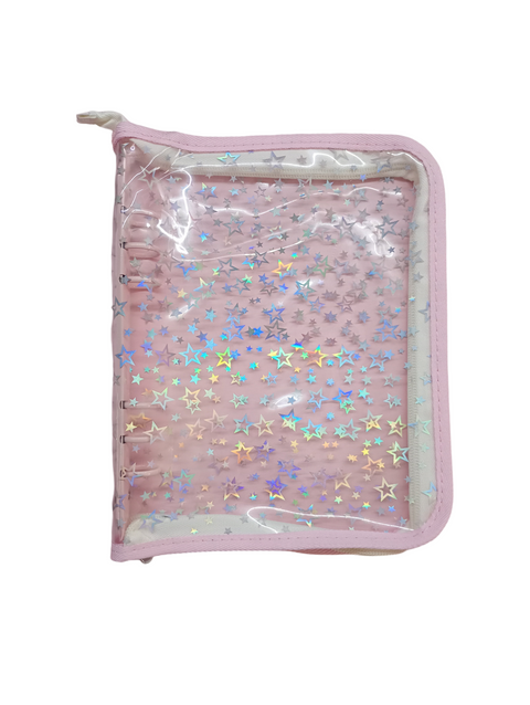 Binder Transparentes de Estrellas A6