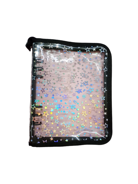 Binder Transparentes de Estrellas A6