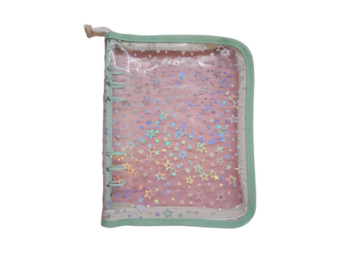 Binder Transparentes de Estrellas A6