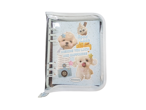 Binder Transparentes Brillos A6