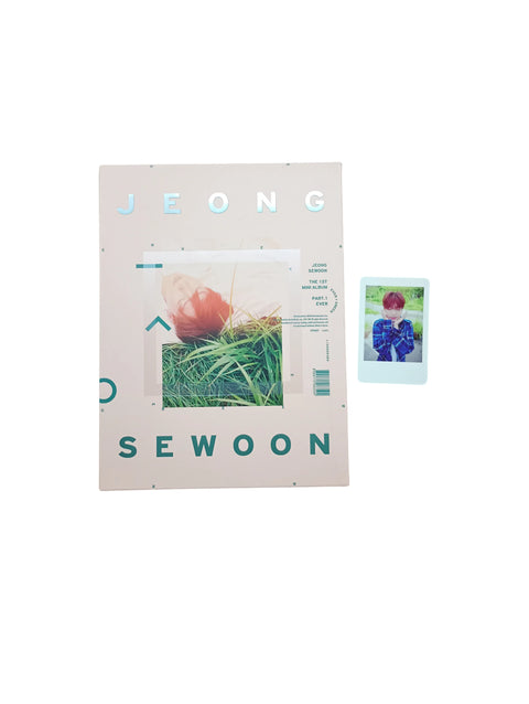 (OCASIÓN) JEONG SEWOON - The 1st Mini Album Part.1 Ever Green