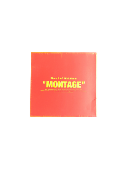 [Ocasión]BLOCK B - 6TH Mini Album "MONTAGE"