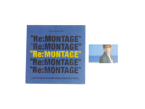 [Ocasión]BLOCK B "Re; MONTAGE" REPACKAGE ALBUM