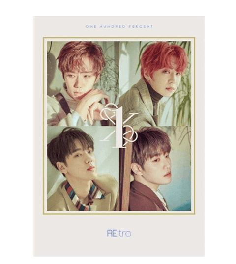 100% 6th Mini Album - RE:tro - Pig Rabbit Shop Kpop store Spain