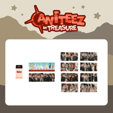 ATEEZ - ANITEEZ IN TREASURE OFFICIAL MD RANDOM TRADING CARD