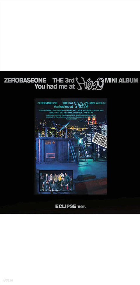 ZEROBASEONE 3rd Mini Album - You had me at HELLO - Pig Rabbit Shop Kpop store Spain