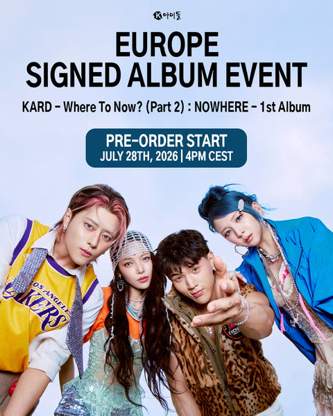 [SIGNED/FIRMADO] KARD 1st Album - Where To Now? (Part.2 : NOWHERE)