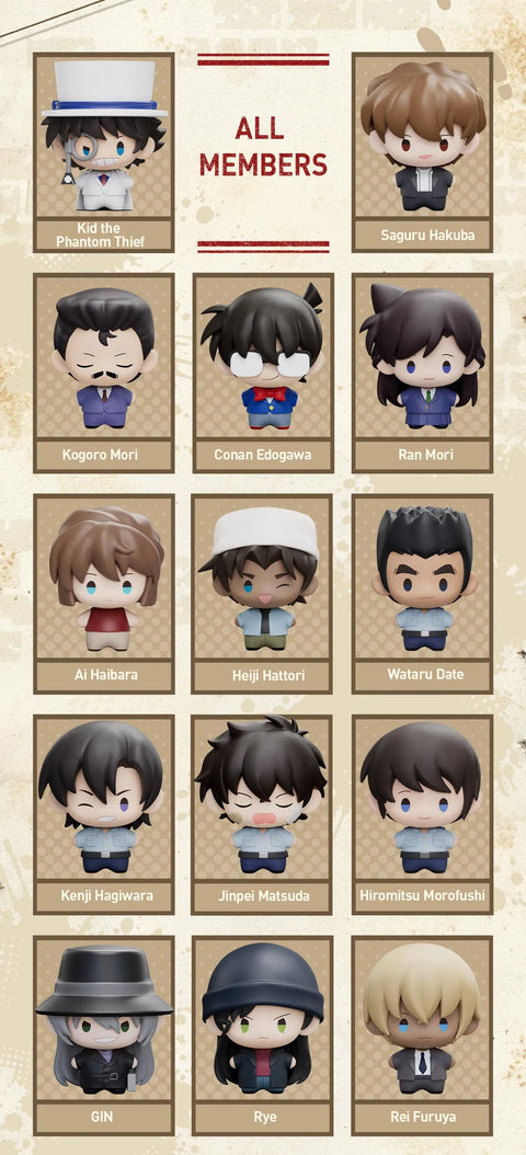 POP MART DETECTIVE CONAN SUPER MINI FIGURE - 4 CM