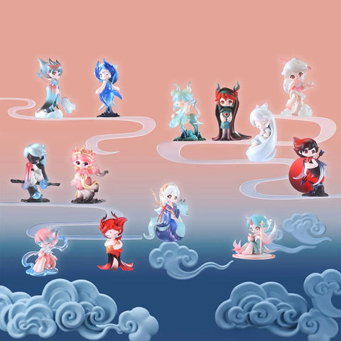 POP MART AZURA Ethereal Realm: Mythical Beasts Series Figures