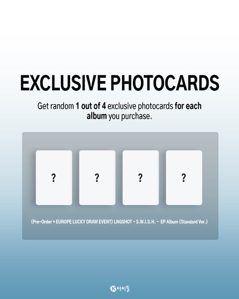 [EVENTO/SIGNED] LNGSHOT - S.W.I.S.H. - EP Album (Standard Ver.)