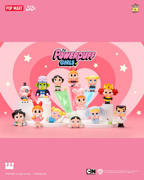 POP MART CRYBABY x POWERPUFF GIRLS SERIES