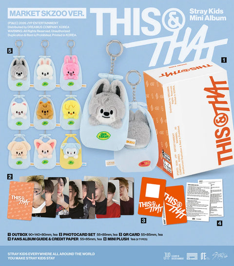 [PREORDER] STRAY KIDS - THIS & THAT (MARKET SKZOO VER.)