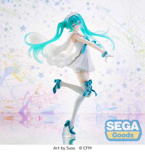 Figura SEGA Hatsune Miku 15Th Anniversary 21cm