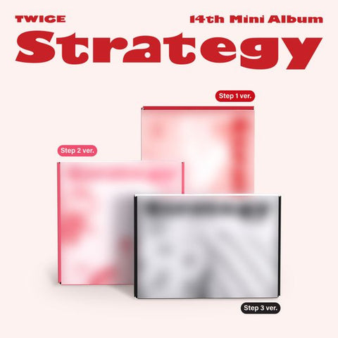 TWICE 14TH MINI ALBUM - STRATEGY + APPLE MUSIC GIFT