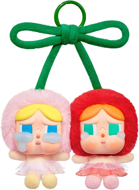 POP MART Crybaby Crying For Love Series-Vinyl Plush Hanging Card (Love You Cherry Much)