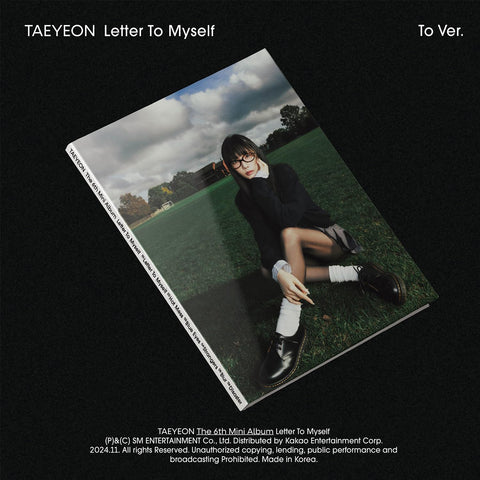 TAEYEON 6º Mini Álbum - Letter To Myself (To Ver.)