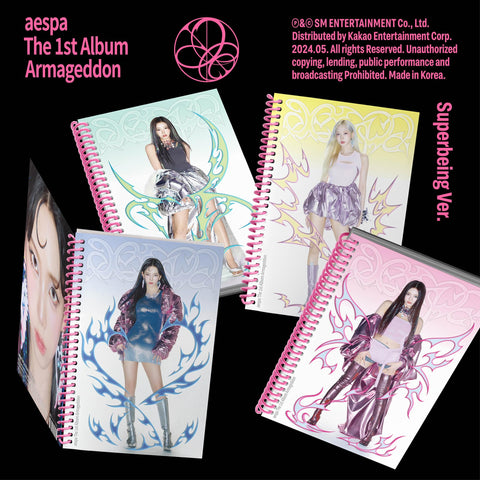 AESPA The 1st Album - Armageddon (Superbeing Ver.)