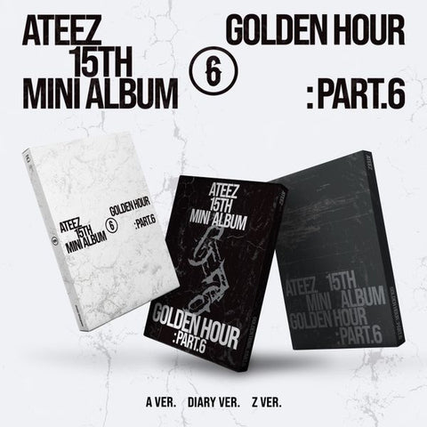 [PREORDER] ATEEZ 15th Mini Album - GOLDEN HOUR : Part.6 + APPLE MUSIC GIFT