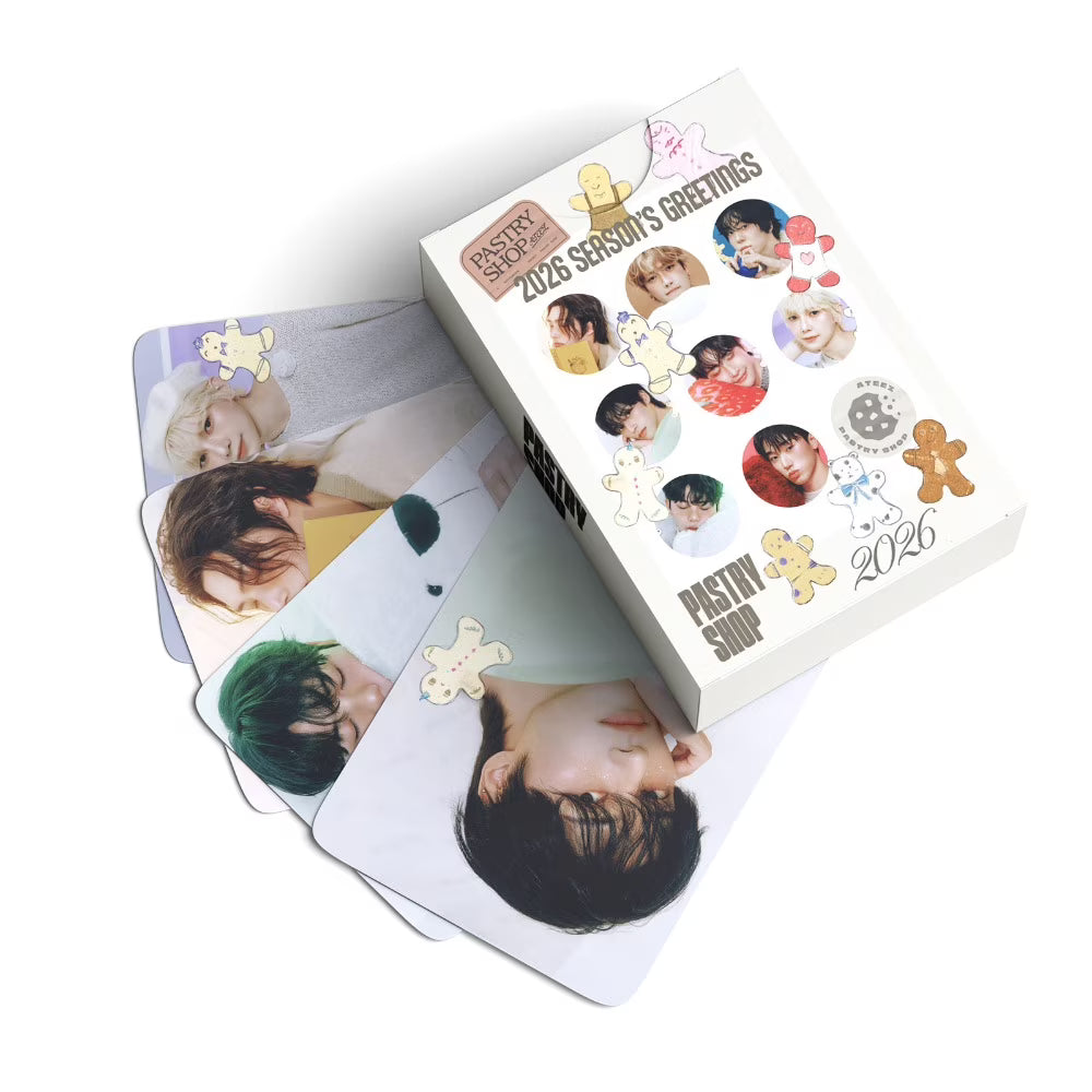 LOMOCARDS ATEEZ 2026 SEASON'S GREETINGS – Pig Rabbit Shop