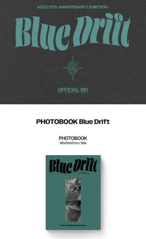[PREORDER] ATEEZ - ATEEZ 8th Anniversary PHOTOBOOK Blue Drift