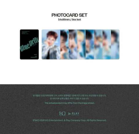 [PREORDER] ATEEZ - ATEEZ 8th Anniversary PHOTOBOOK Blue Drift