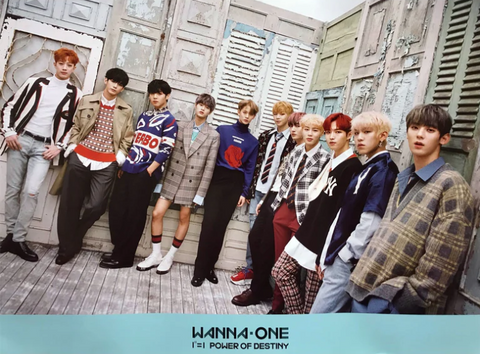 WANNA ONE - POWER OF DESTINY (POSTER)