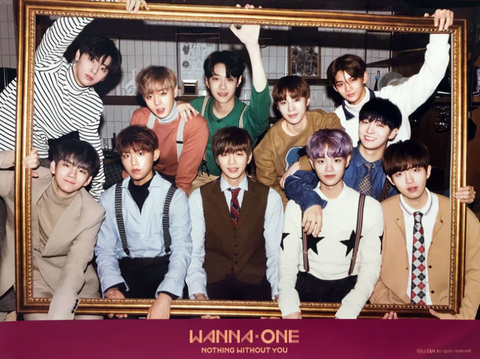 WANNA ONE - NOTHING WITHOUT YOU (POSTER)