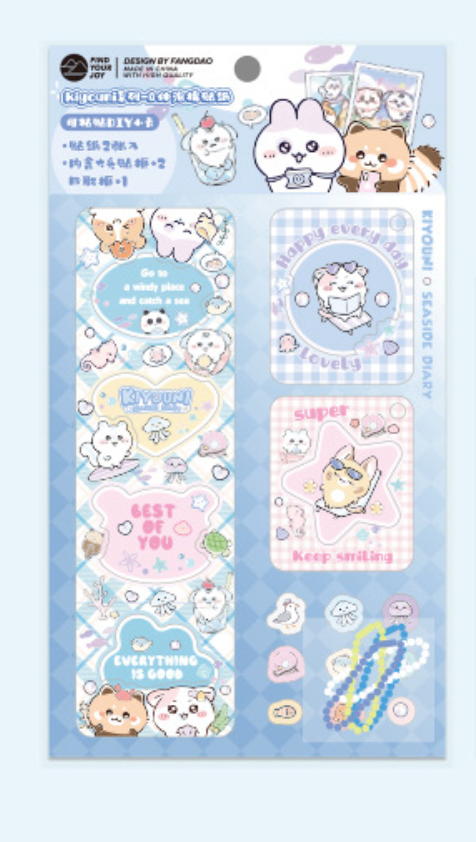 STICKER SEASIDE DIARY