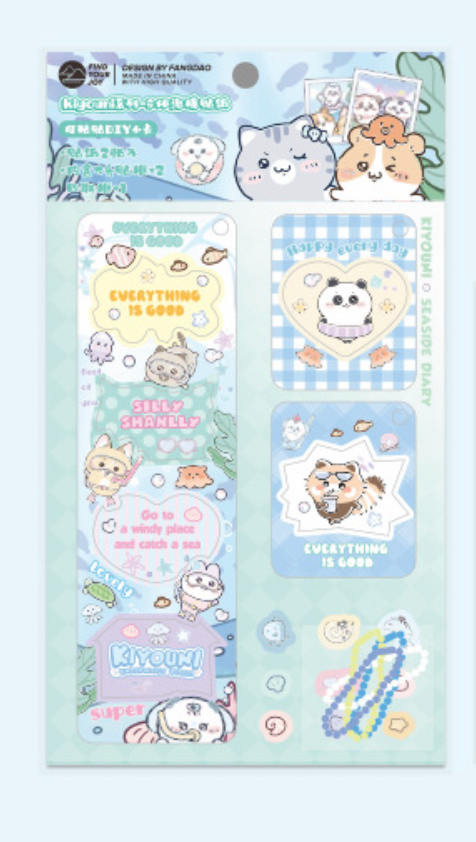 STICKER SEASIDE DIARY