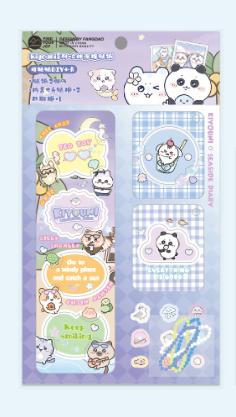 STICKER SEASIDE DIARY