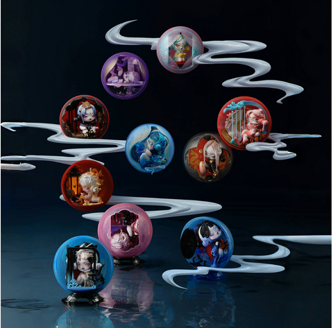 POP MART - SKULLPANDA The Mirage Series Figures