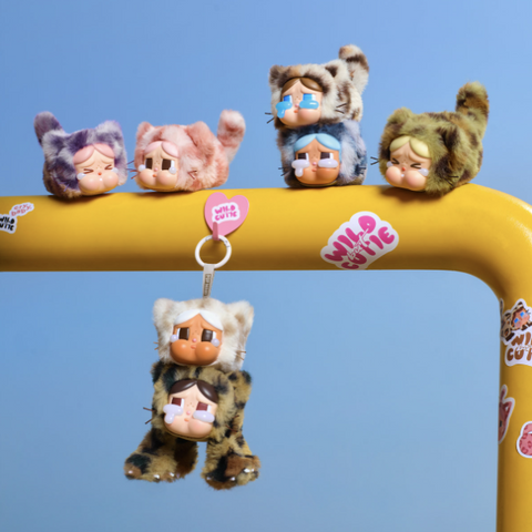 POP MART CRYBABY Wild but Cutie Series - Vinyl Plush Pendant Blind Box