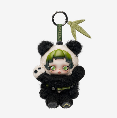 POP MART SKULLPANDA Lazy Panda Plush Doll Pendant